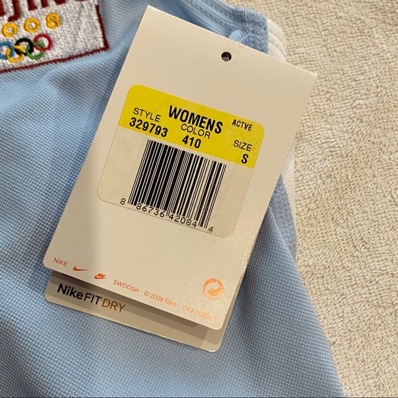 Beijing Olympics blue collared sleeveless small - Picture 6 of 8